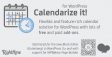Calendarize it! for WordPress