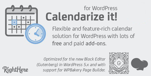 Calendarize it! for WordPress