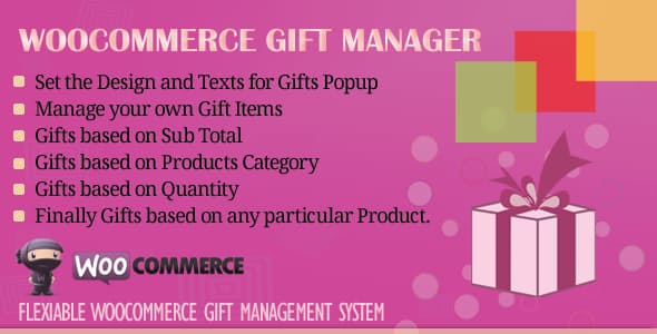 WooCommerce Gift Manager WooCommerce Gift Manager