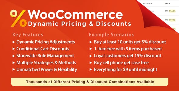 WooCommerce Dynamic Pricing & Discounts WooCommerce Dynamic Pricing & Discounts