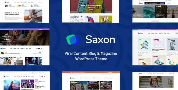 Saxon Viral Content Blog & Magazine Theme