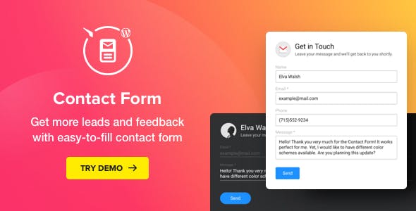 Contact Form WordPress Contact Form Plugin