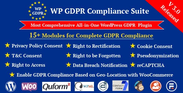 WP GDPR Compliance Suite WP GDPR Compliance Suite