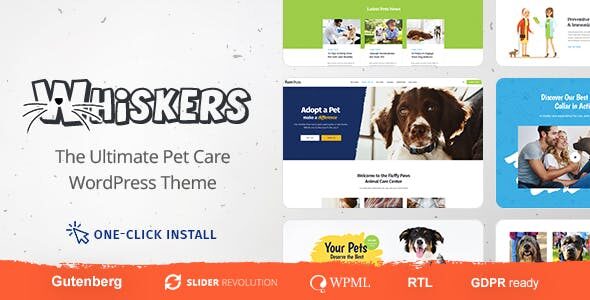 Whiskers Pets Store | Vet Clinic | Animal Adoption