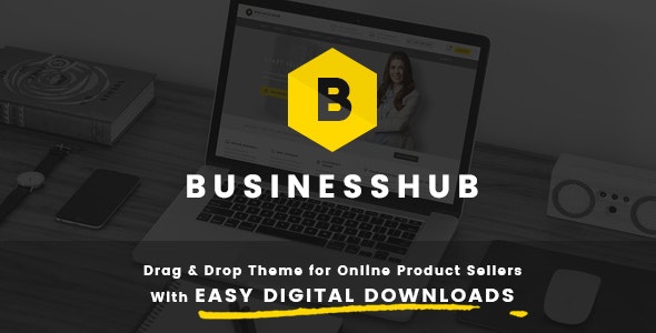Business Hub Responsive Theme For Online Business