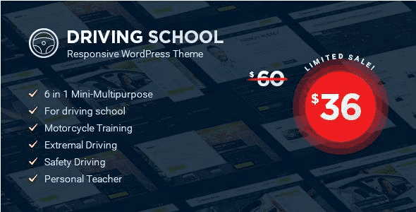 Driving School - WordPress Theme Driving School - WordPress Theme