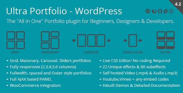 Ultra Portfolio - WordPress Ultra Portfolio - WordPress