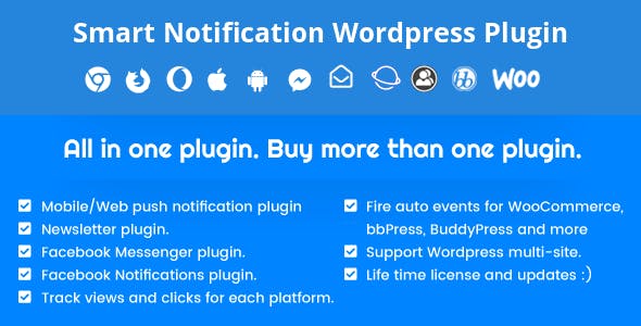 Smart Notification Wordpress Plugin Smart Notification Wordpress Plugin