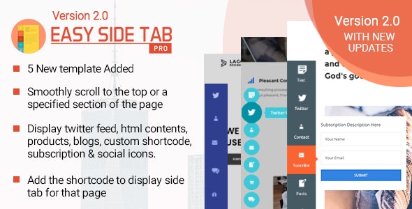 Easy Side Tab Pro Easy Side Tab Pro