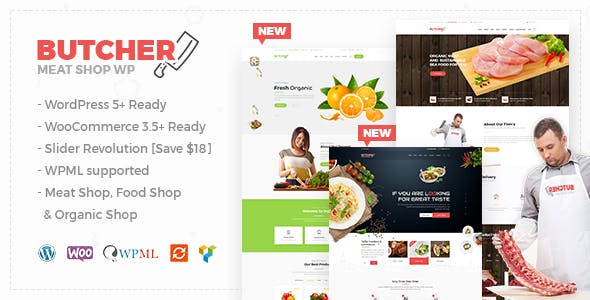 Butcher - Meat Shop WooCommerce WordPress Theme Butcher - Meat Shop WooCommerce WordPress Theme