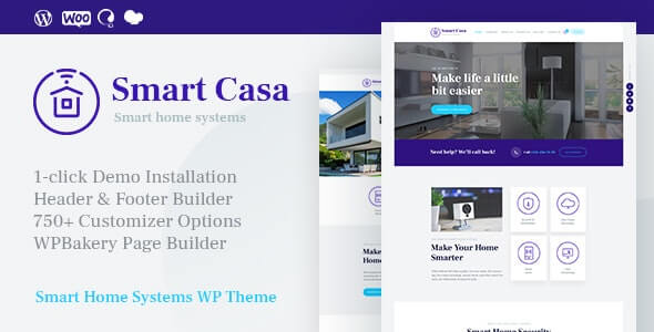 Smart Casa Home Automation & Technologies WordPress Theme Smart Casa Home Automation & Technologies WordPress Theme