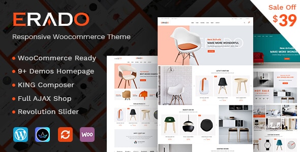 Erado eCommerce WordPress Theme Erado eCommerce WordPress Theme