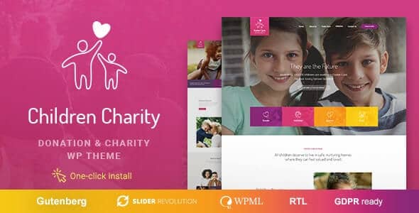 Children Charity Nonprofit & NGO WordPress Theme Children Charity Nonprofit & NGO WordPress Theme