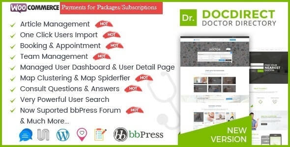 DocDirect WordPress Theme for Doctors and Healthcare Directory DocDirect WordPress Theme for Doctors and Healthcare Directory