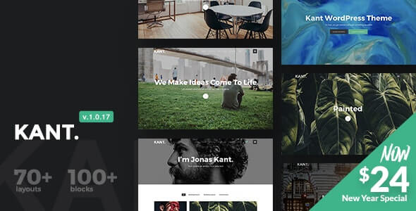 Kant A Multipurpose WordPress Theme for Startups, Creatives and Freelancers Kant A Multipurpose WordPress Theme for Startups, Creatives and Freelancers