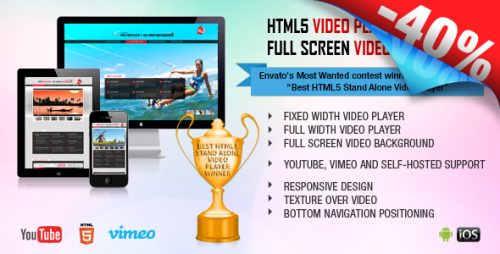 Video Player & FullScreen Video Background