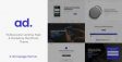 Advent – Landing Page Marketing WordPress Theme