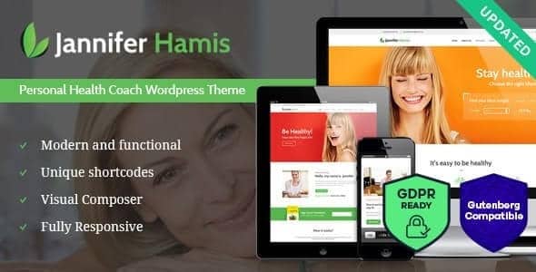 Health Coach Blog & Lifestyle Magazine WordPress Theme Health Coach Blog & Lifestyle Magazine WordPress Theme