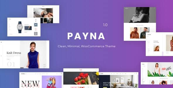 Payna Clean, Minimal WooCommerce Theme Payna Clean, Minimal WooCommerce Theme