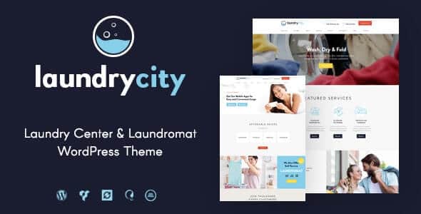 Laundry City Dry Cleaning & Washing Services WordPress Theme Laundry City Dry Cleaning & Washing Services WordPress Theme
