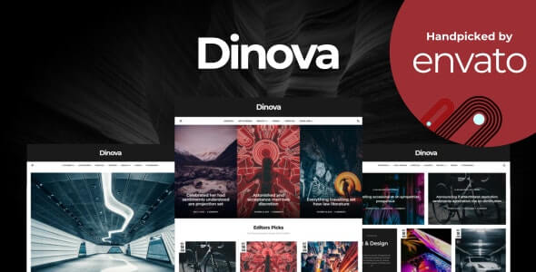 Dinova Alternative Magazine Gutenberg Theme Dinova Alternative Magazine Gutenberg Theme