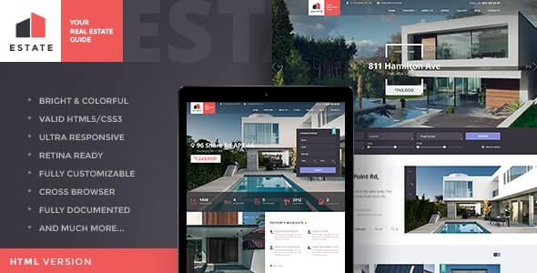 Estate Property Sales & Rental WordPress Theme RTL Estate Property Sales & Rental WordPress Theme RTL