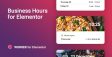 Business hours widget for Elementor – Worker