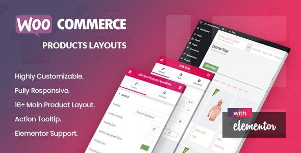 Noo Products Layouts WooCommerce Addon for Elementor Page Builder Noo Products Layouts WooCommerce Addon for Elementor Page Builder