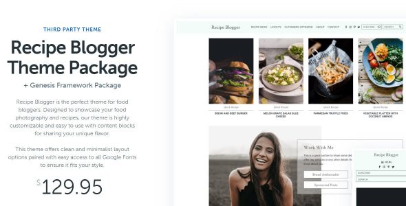 Recipe Blogger Theme Recipe Blogger Theme