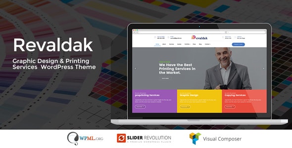 Revaldak Printing Services WordPress Theme Revaldak Printing Services WordPress Theme
