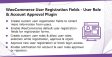 WooCommerce User Registration Plugin
