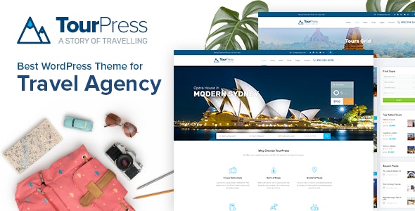 TourPress Travel Booking WordPress Theme TourPress Travel Booking WordPress Theme