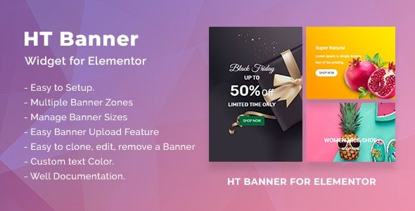 HT Banner for Elementor HT Banner for Elementor