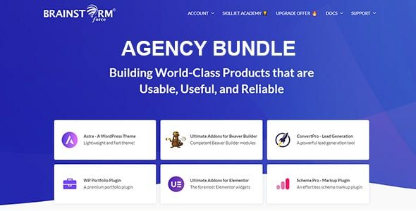 BrainStore Force Agency Bundle Lifetime License
