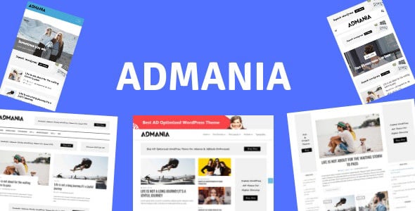 Admania Adsense WordPress Theme With Gutenberg Compatibility Admania Adsense WordPress Theme With Gutenberg Compatibility