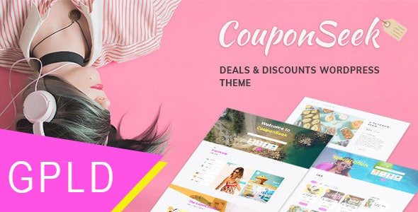 CouponSeek Deals & Discounts WordPress Theme CouponSeek Deals & Discounts WordPress Theme