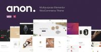 Anon – Elementor WooCommerce Theme