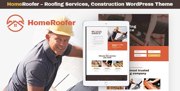 Home Roofer Roofing Company Services & Construction WordPress Theme Home Roofer Roofing Company Services & Construction WordPress Theme