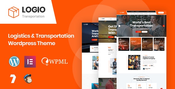Logio Logistics & Transportation WordPress Theme Logio Logistics & Transportation WordPress Theme