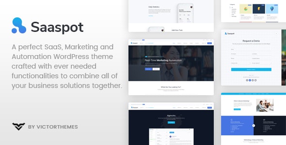 SaaSpot SaaS Marketing Automation WordPress Theme SaaSpot SaaS Marketing Automation WordPress Theme