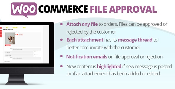 WooCommerce File Approval WooCommerce File Approval