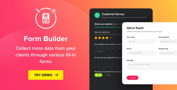 Form Builder WordPress Form plugin Form Builder WordPress Form plugin