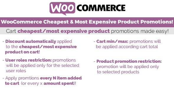 WooCommerce Cheapest WooCommerce Cheapest