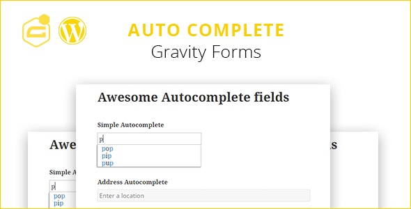 Gravity Forms Autocomplete Gravity Forms Autocomplete