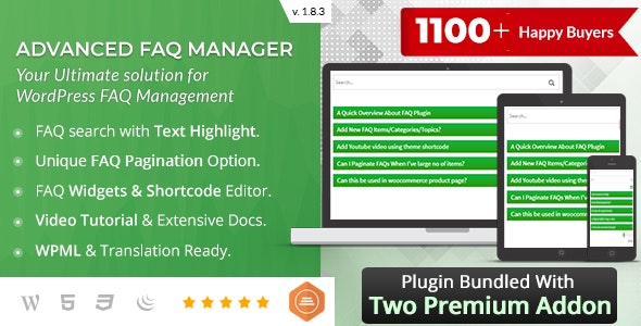 BWL Advanced FAQ Manager BWL Advanced FAQ Manager