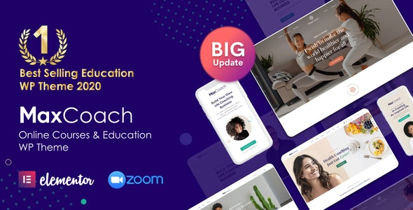 MaxCoach Online Courses, Personal Coaching & Education WP Theme MaxCoach Online Courses, Personal Coaching & Education WP Theme