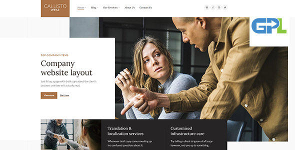 Callisto multipurpose theme for agencies and corporate websites Callisto multipurpose theme for agencies and corporate websites