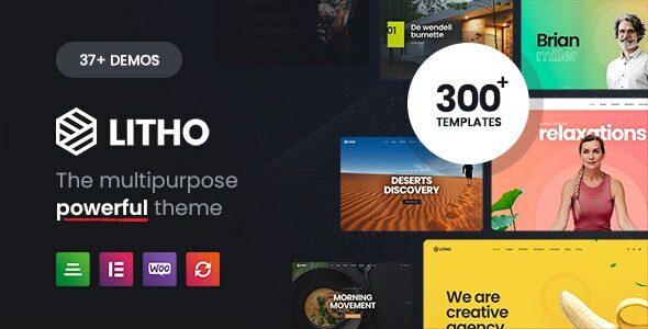 Litho – Elementor WordPress Theme