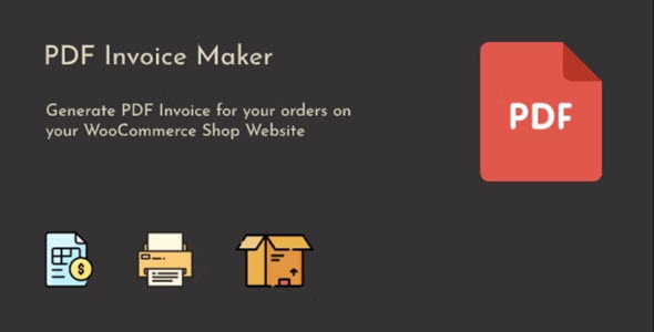 WooCommerce PDF Invoice Maker WooCommerce PDF Invoice Maker