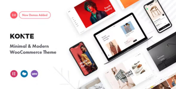 Konte – Minimal & Modern Theme